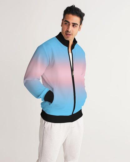Transgender Pride Flag Ombre Track Jacket