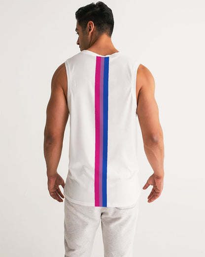 Bisexual Rainbow Pride Flag Sports Tank Top