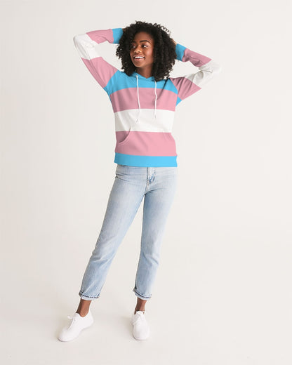 Transgender Pride Flag Pullover Hoodie