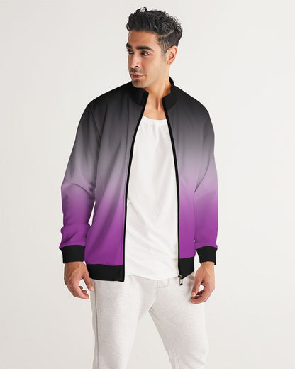Asexual Pride Flag Ombre Track Jacket