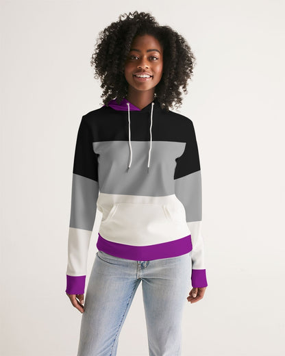 Asexual Pride Flag Pullover Hoodie