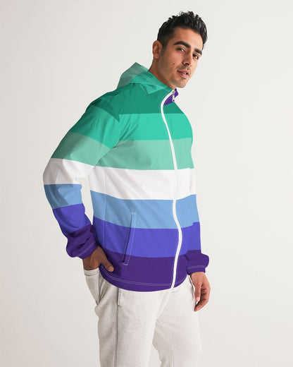 MLM Gay Pride Flag Windbreaker Jacket