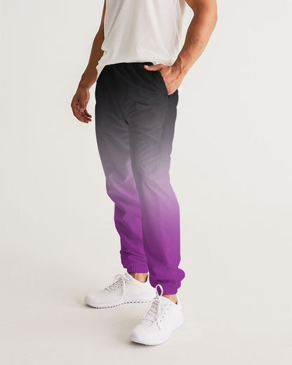 Asexual Pride Flag Ombre Jogger Track Pants