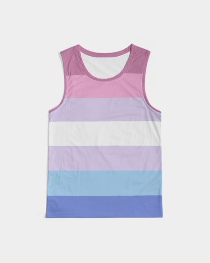 Bigender Pride Flag Sports Tank Top