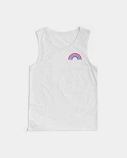 Bisexual Rainbow Pride Flag Sports Tank Top