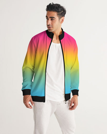 Pansexual Pride Flag Ombre Track Jacket