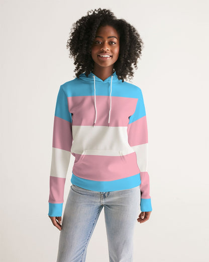 Transgender Pride Flag Pullover Hoodie