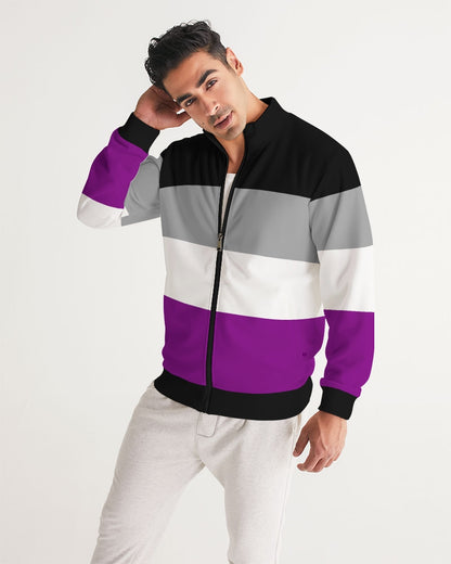 Asexual Pride Flag Track Jacket