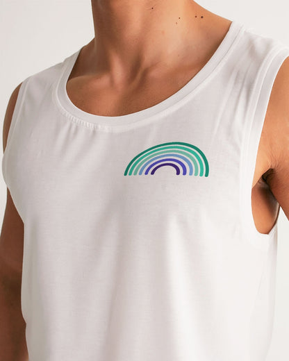 MLM Gay Rainbow Pride Flag Sports Tank Top