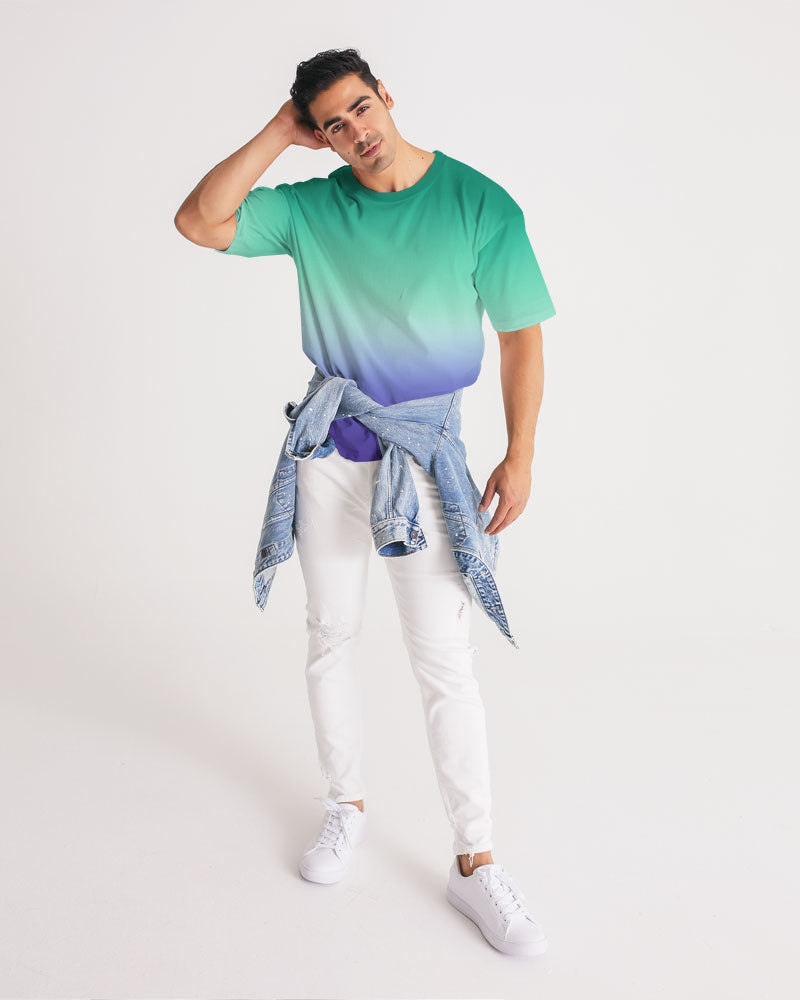 MLM Gay Pride Flag Ombre Heavyweight Oversize T-Shirt