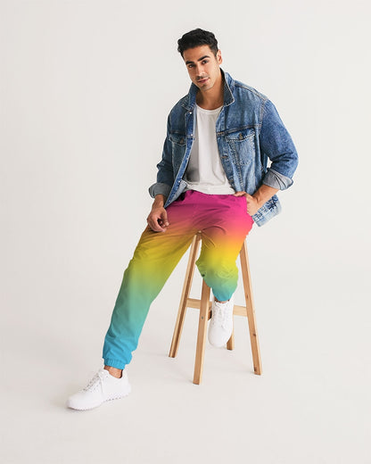 Pansexual Pride Flag Ombre Jogger Track Pants