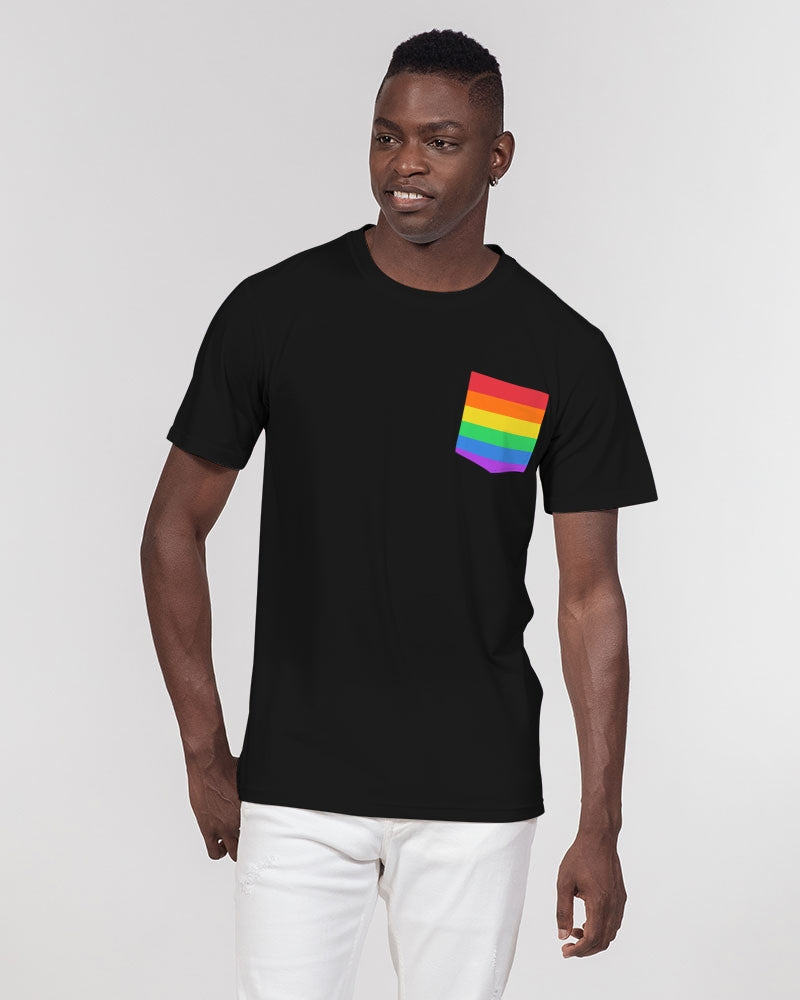 LGBT Pride Flag Pocket T-Shirt