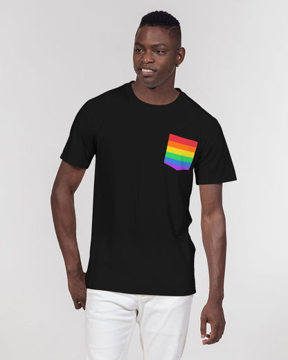 LGBT Pride Flag Pocket T-Shirt