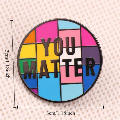 LGBTQ+ Affirmation Enamel Pin