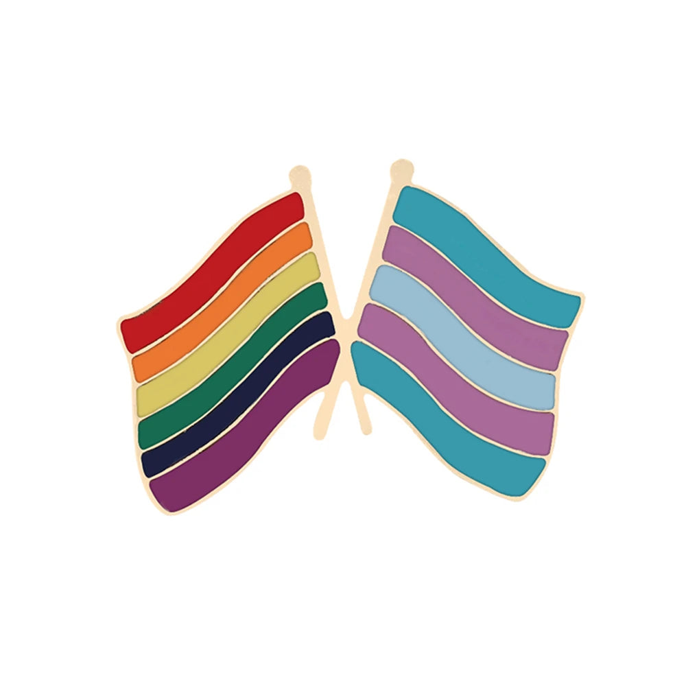 LGBTQ+ Pride Flag Enamel Pin