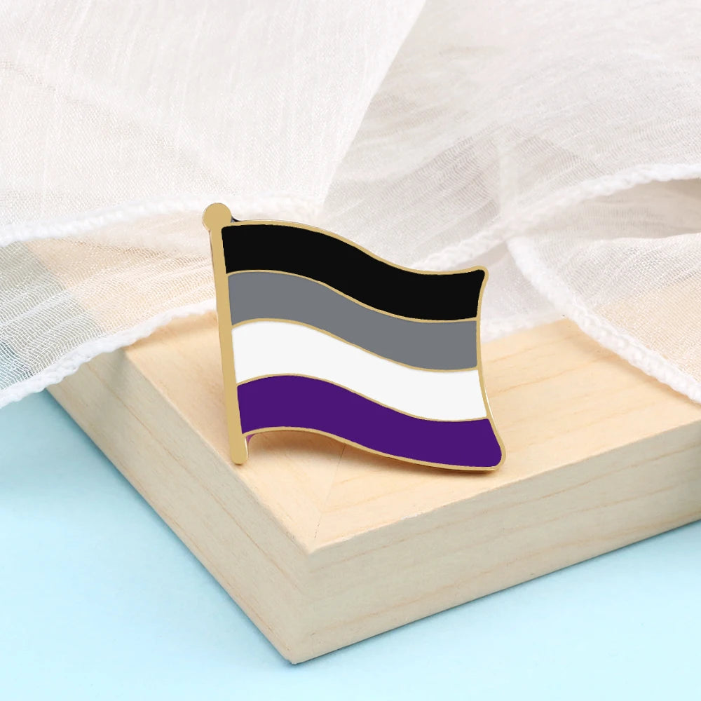 LGBTQ+ Pride Flag Enamel Pin