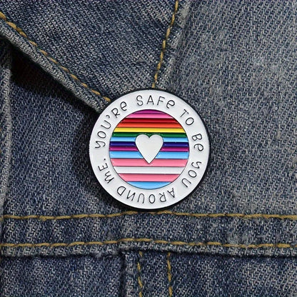 LGBTQ+ Affirmation Enamel Pin
