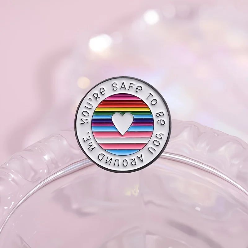 LGBTQ+ Affirmation Enamel Pin