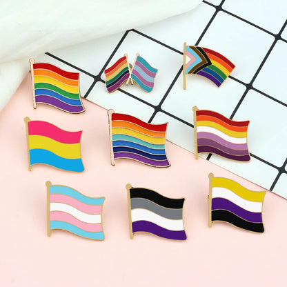 LGBTQ+ Pride Flag Enamel Pin