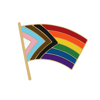 LGBTQ+ Pride Flag Enamel Pin