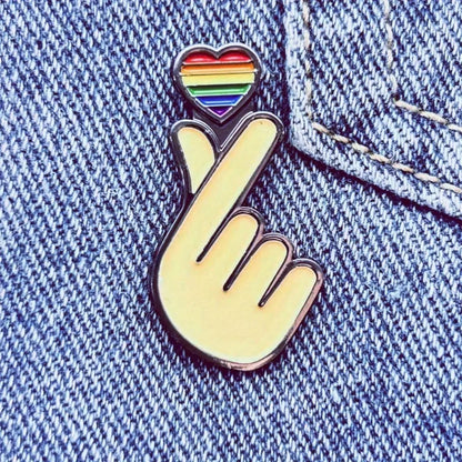 LGBTQ+ Affirmation Enamel Pin