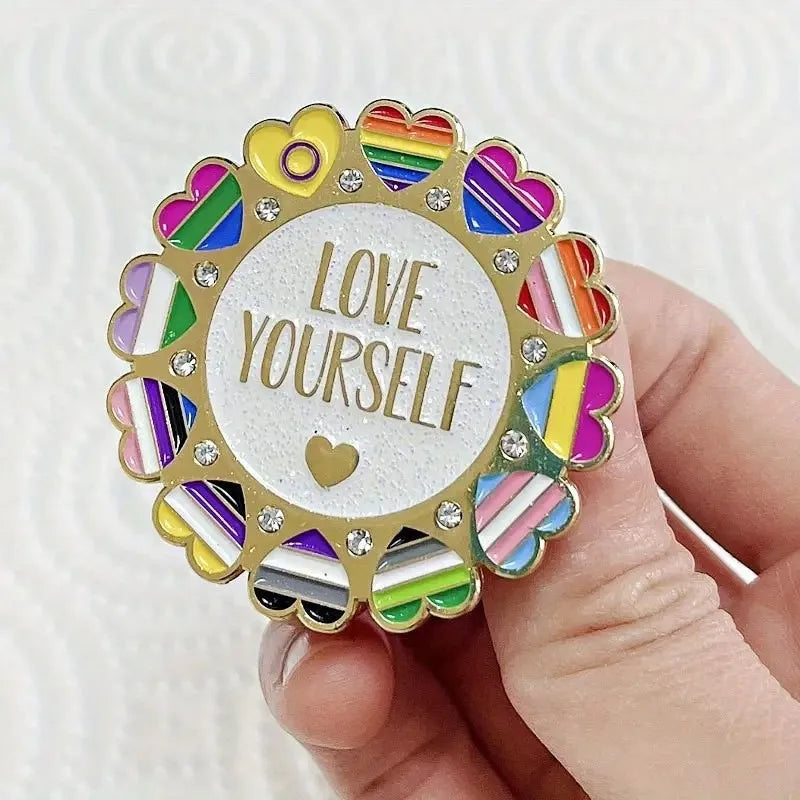 LGBTQ+ Affirmation Enamel Pin