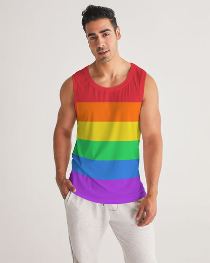 LGBT Pride Flag Sports Tank Top