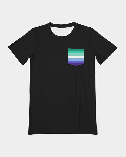 MLM Gay Pride Flag Pocket T-Shirt