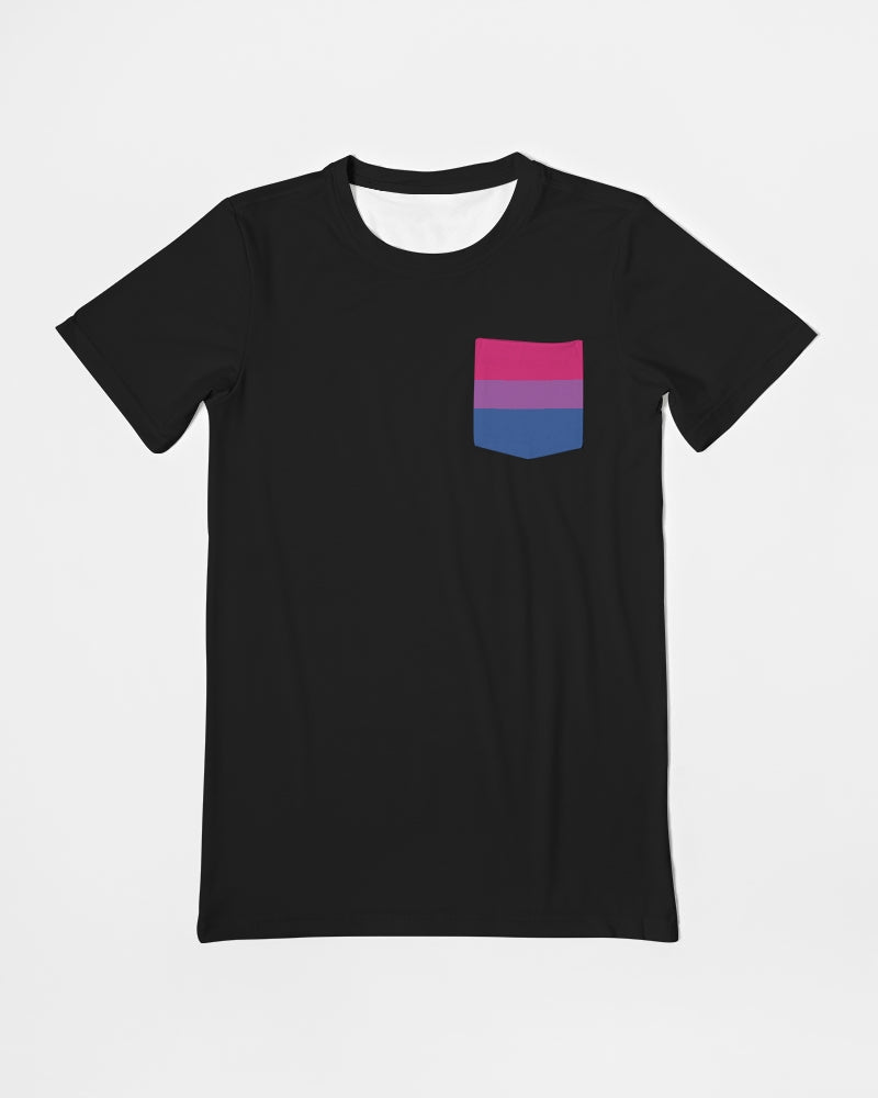 Bisexual Pride Flag Pocket T-Shirt