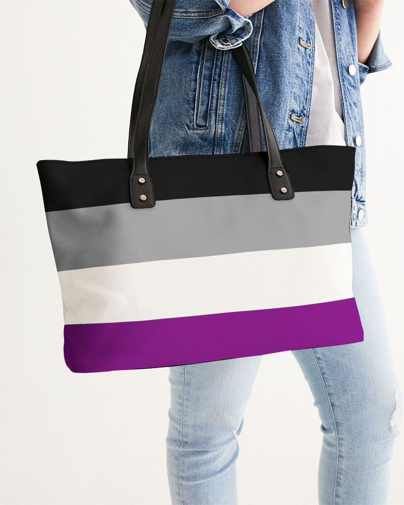 Asexual Pride Flag Stylist Tote Bag