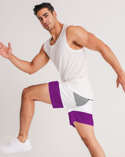 Asexual Pride Flag Sports Jogger Short