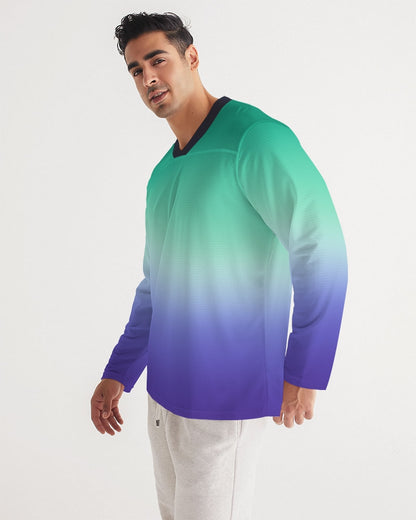 MLM Gay Pride Flag Ombre Long Sleeve Jersey